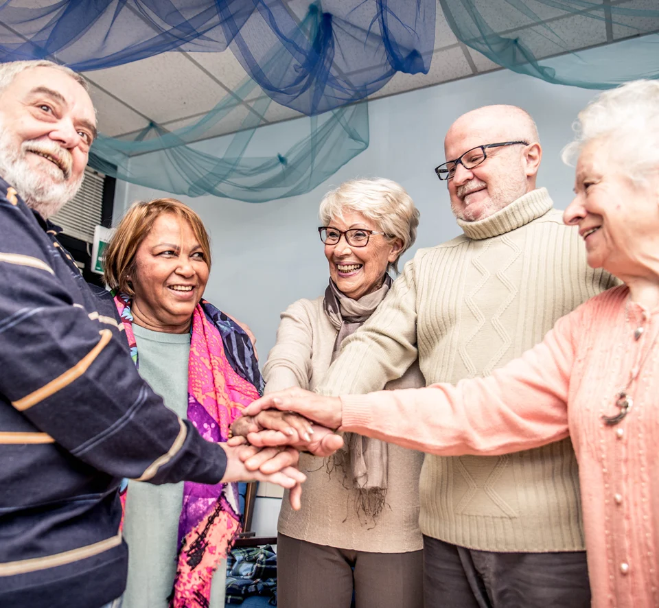 Seniors ministry at St. Paul Boca Lutheran Church arch